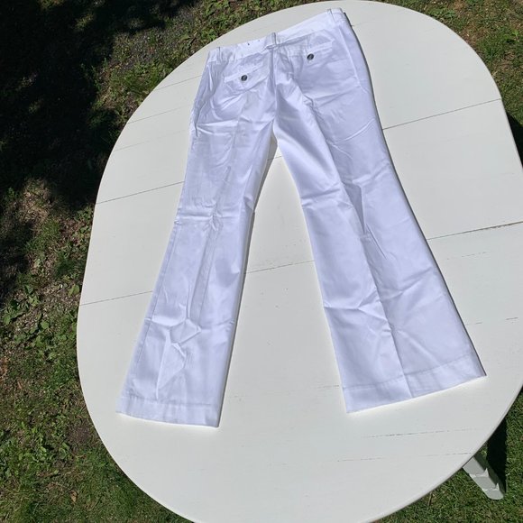White Women's Slacks (size 10) - Picture 2 of 6